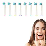 8pcs Replacements Electric Toothbrush Heads Compatible with Oral B-Style 4