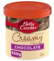 Betty Crocker Creamy Deluxe Frosting Chocolate, 450g