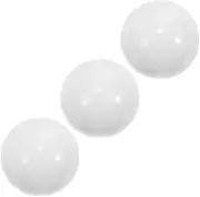 Generic 3pcs Trackball Round Roulette Wheel Beads Replace Roulette Beads Balls Table Game Wheel Beads Roulette Table Replacement Roulette Beads Table Wheel Beads White Resin