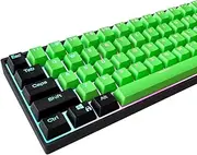 Kraken Keycaps - RGB Shrine Through Backlit Keycap Set - Doubleshot PBT Keycaps for All Mechanical Keyboards - Full 104 Key Set - Fits 60%, TKL & Full Size Keyboards (Toxic)