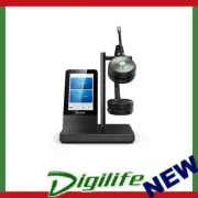 Yealink WH66 Dual UC DECT Wirelss Headset With Touch Screen Workstation, Busylig