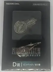 Final Fantasy VII Remake Kuji Prize Pin Badge D-5 FF7 Japan Japanese VERY RARE