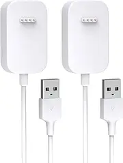 Sinoacc Charger for Gizmo Watch Charger 3.3Ft USB Magnetic Wireless Charging Cable Cord for Verizon Gizmo Watch Watch 2 Charging Cable Cord White