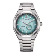 Citizen Zenshin 60 NK5020-58L Auto Watch – Light Blue Dial, Super Titanium Case