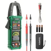 TCM-300D Digital Clamp Meter 6000 Counts Multimeter Voltage Tester with AC/DC...