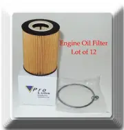 Lot 12 Oil Filter CH10415 Fits:Volvo S60 S80 V60 V70 XC60 XC70 XC90 Rover LR2 (for: Volvo)