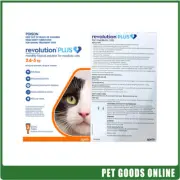 Revolution Plus Orange for Cats 2.6-5Kg 3 Pack