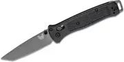 Benchmade Bailout 537 Folding Tanto Knife, CPM-3V Tool Steel, Black FRN Handle