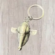 Star Wars Boba Fett Slave-1 Metal Keychain