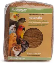Prevue Pet Coco Tropical 1/2 pound Nest Nesting Box Material Bird Bed Toy Bundle
