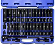 Stark USA 65PCS SAE & Metric 1/2" DR Deep Shallow Impact Socket Adaptor Reducer