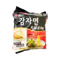 在飛比找蝦皮購物優惠-韓國 Nongshim 農心 4入包裝 馬鈴薯麵 泡麵 40