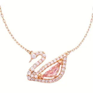 【SWAROVSKI 施華洛世奇】DAZZLING 天鵝項鍊