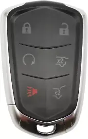 6 Buttons Replacement Key Fob Cover Case Fit for 2015-2018 Cadillac Escalade ESV