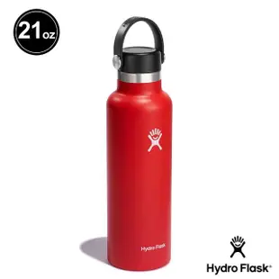 【Hydro Flask】21oz/621ml 標準口提環保溫杯(棗紅色)(保溫瓶)