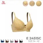 ELENA BRA 鋼圈文胸大C罩杯薄泡沫E 24515C 34C-42C 3鉤文胸寬織錦