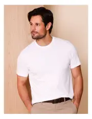 [Reserve] Brixton Plain Crew Neck T-Shirt in White