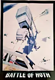 Star Wars BATTLE OF HOTH Unused Poster