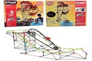 KNEX Thrill Rides T-Rex Fury Roller Coaster Building Set Ages 9+ Toy Build Race