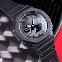 在飛比找momo購物網優惠-【CASIO 卡西歐】G-SHOCK 八角錶殼耐衝擊運動太陽