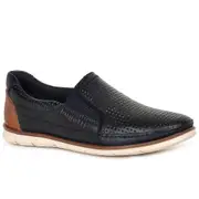Bugatti Aura Mens Casual Loafers Dark Blue 9 Uk/43 Eu