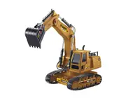 2.4G Wireless Remote Control Engineering Vehicle 10-channel Remote Control Excavator Simulation Bulldozer Model Toy