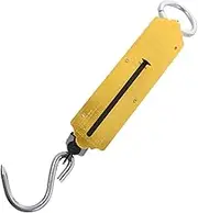 HOLIDYOYO 2pcs Portable Spring Hanging Scale 100kg/220.5lb High Capacity Mechanical Balance Scale for Luggage Produce and Outdoor Weighing