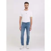 Replay Mens Jondrill Skinny Jeans Regular Fit Blue