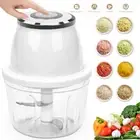350ml Electric Garlic Food Chopper Vegetable Chopper Grinder Blender Crusher