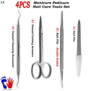 Fingernail Toenail Cuticle Scissors Nail File Foot Dresser Manicure Pedicure Set