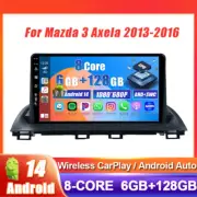 For Mazda 3 Axela 2013-2016 Android14 CarPlay Car Stereo Navi Head Unit GPS 128G