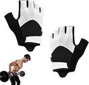 Weight Lifting Gloves | Breathable Workout Gloves with Firm Grip,Full Palm Protection Lightweight Padded Gym Mittens for Cycling Weightlifting Climbing Pull Rowing