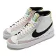 Nike 休閒鞋 Wmns Blazer Mid 77 白 黑 可拆膠片 電競主題 女鞋 DO2331-101