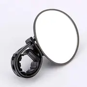 Baxnore Cycle Handlebar Rearview, 360 Degree Rotation Wide Angle Rearview Mirror, Lightweight Cycle Handlebar Rearwiew Convex Mirror for Cycling