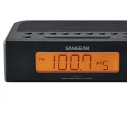 Compact RCR-5 Alarm Clock Radio with Adjustable LCD & Big Sound Performance