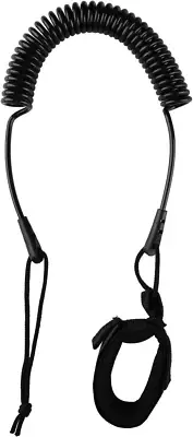 HEYTUR Coiled SUP Leash 10' Surfboard Leash Sup Leg Rope Strap Stand Up Paddl...