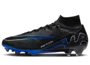 Size 10.5 Nike Zoom Superfly 9 Elite FG Black Chrome Hyper Royal DJ4977 040 NBY