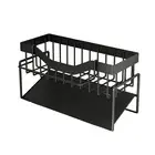 Sink Storage Rack Abrasion-resistant Storage Kitchen Sink Shelf Soap Towel Rack