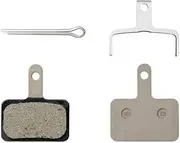 Shimano B05S Disc Brake Pads and Spring, Steel Backed, Resin, Black