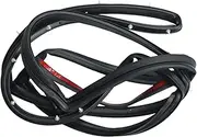 Posterior Left Rubber Seal Strips MR120677 Door Weatherstrip Moulding Seal Compatible with Mitsubishi Compatible with Montero Compatible with Gen2 V31 V32 V33 92-00 Automotive Seals