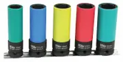 SP Tools SP20390 - Wheel Nut Socket Set 1/2" Drive 5 Piece