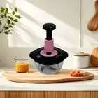 Manual Press Vegetable Mincer Multi-functional Handheld Food Chopper Kitchen