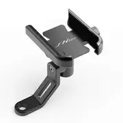 For Honda SH 300i 350i SH350i SH300i 20082021 2015 2016 Motorcycle Handlebar Mobile Phone Holder GPS Stand Bracket Mirror Type Black