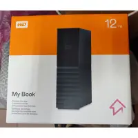 在飛比找蝦皮購物優惠-wd my book 12tb  3.5 外接硬碟