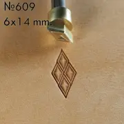 Brass Leather Crafting Stamp Custom Engraving Tool Unique DIY Design #609