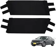 Black Rear Trunk Organizer Side Divider Liner Board Fiber Waterproof Car Rear Storage Side Baffle Partition Board Practical Auto Accessories Compatible with Passat Sagitar VW M(Size:for 19-24 Sagitar)