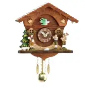Kuckulino Black Forest Clock with quartz movement and cuckoo ch.. TU 2045 PQ NEW