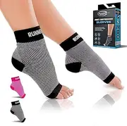Plantar Fasciitis Socks with Arch Support (1 Pair) - Compression Foot Sleeves for Men & Women, Plantar Fasciitis Pain Relief, Better Than Night Splint Brace, Ankle Support, Heel Spurs, Eases Swelling