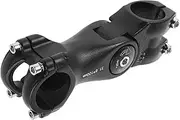 GALPADA Mountain Bike Stem Brake Mountain Bike Riser Bike Riser Handlebar Chain Electronic Adjustable Car Phone Holder Equipment Engine Tricycle Kit Seat Pedal Bikes Black Aluminum Alloy
