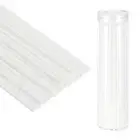 20CM/8Inch Reed Diffuser Stick, 100 Pack Refill Sticks with PET Bottle, White